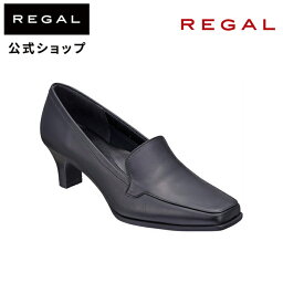 【公式】 REGAL F05MAG モカパンプス ブラック パンプス レディース リーガル | 靴 くつ シューズ ウィメンズ パンプス 革靴 本革 レディス 日本製 オフィス 黒 フォーマル ビジネス ヒールパンプス ブラック リクルートパンプス ブランド 女性 5cmヒール 就活