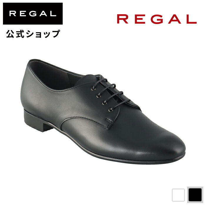 楽天REGAL FOOT COMMUNITY楽天市場店【公式】 REGAL F34QAH レースアップシューズ ブラック カジュアルシューズ レディース リーガル | 靴 くつ シューズ レディースシューズ フラットシューズ オールシーズン カジュアル オシャレ 女性用 大人 フラット レースアップ 婦人靴 歩きやすい 履きやすい ブランド