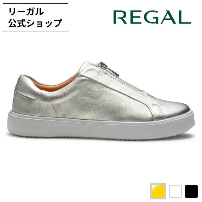 Rakuten - 【公式】 REGAL BF02 センタージップスニーカー ゴールド スニーカー レディース リーガル
