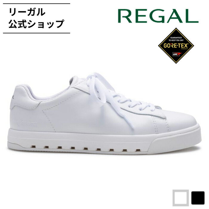 【公式】 REGAL BF05 コートスニーカー GORE-TEX SURROUND ホワイト スニーカー レディース リーガル | リーガルシューズ リーガル靴 レディースシューズ レディーススニーカー 婦人靴 ゴアテックス シューズ 靴 レザーシューズ 牛革 本革 レザー 防水 カジュアル ブランド