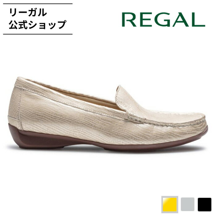 Rakuten - 【公式】 REGAL F09R フラットシューズ ゴールド フラットシューズ レディース リーガル