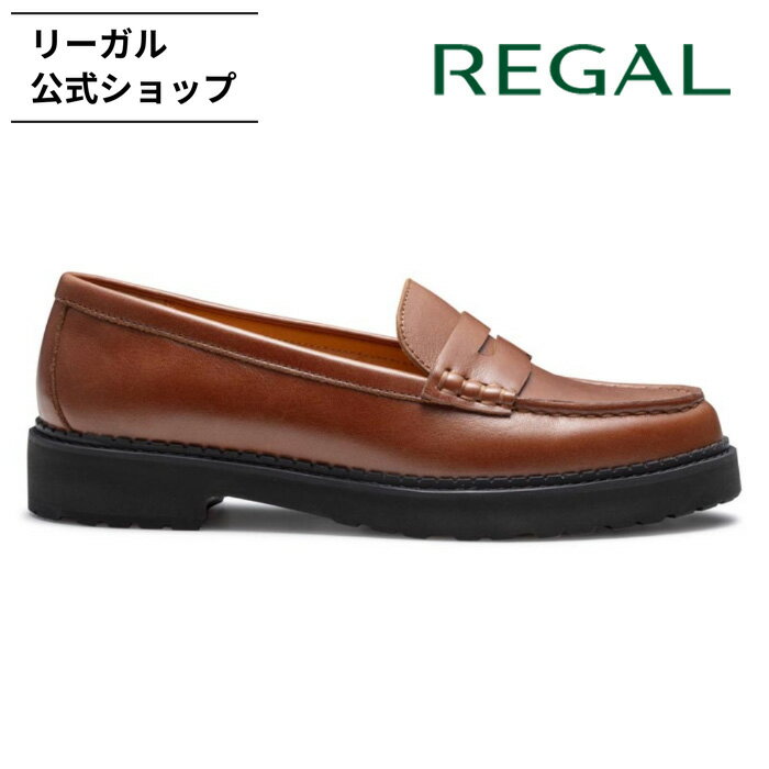 Rakuten - 【公式】 REGAL F33R ラギットソールローファー ブラウン カジュアルシューズ レディース リーガル