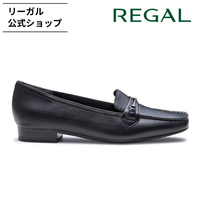 【公式】 REGAL F60N ビットモカシューズ ブラック カジュアルシューズ レディース リーガル | 靴 くつ シューズ ローファー ビットローファー ローファ 革靴 本革 黒 カジュアル レディースシューズ ブランド レザーシューズ 羊革 レザー 皮靴 履きやすい靴 女性