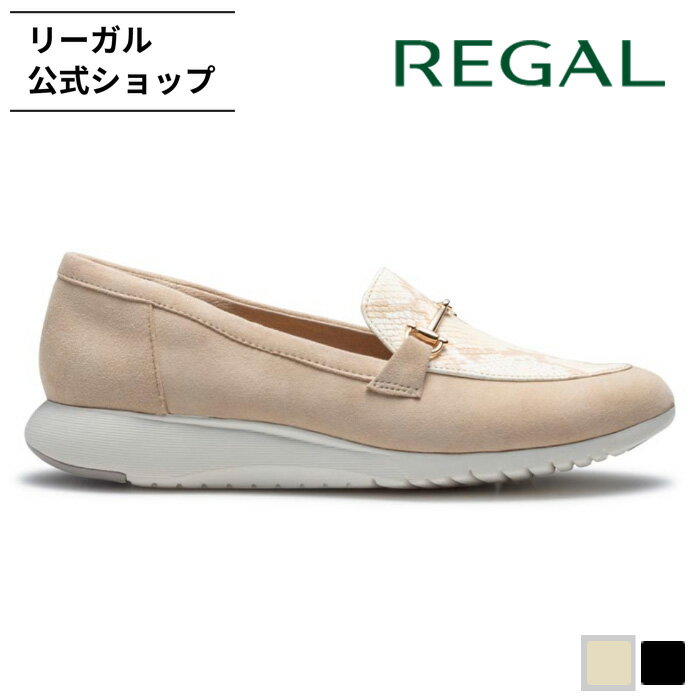 Rakuten - 【公式】 REGAL F67R ビットローファー ベージュ カジュアルシューズ レディース リーガル