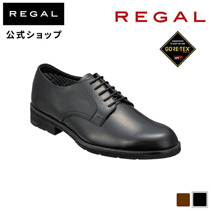 リーガル ビジネスシューズ メンズ 【公式】 REGAL 34CLBD プレーントウ GORE-TEX フットウェア ブラック メンズ リーガル | プレゼント プレーントゥ ビジネスシューズ 革靴 本革 日本製 ビジネス 紳士靴 靴 メンズシューズ ゴアテックス シューズ 軽量 歩きやすい メンズ靴 おしゃれ 黒 eee 3e