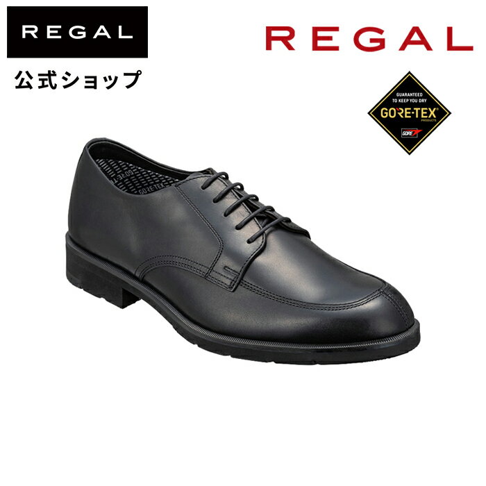 【公式】 REGAL 36CLBD Uチップ GORE-TEX フットウェア ブラック メンズ リーガル プレゼント ゴアテックス ビジネスシューズ メンズ靴 メンズシューズ 靴 紳士靴 シューズ ビジネス メンズくつ 黒 おしゃれ 男性 革靴 ローファー 皮靴 日本製 eee 3e