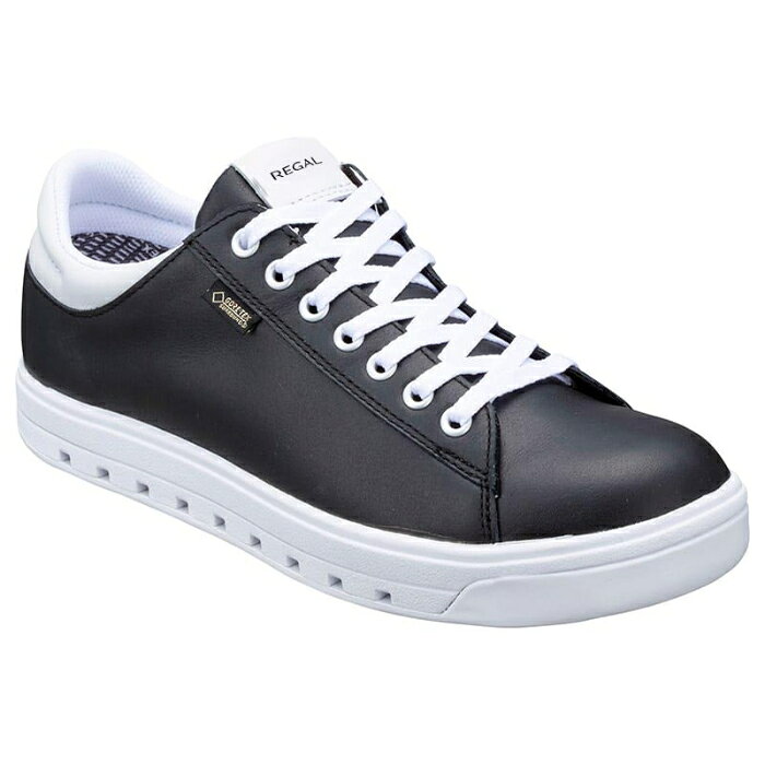 SALE 【公式】 REGAL 51DL コートスニーカー GORE-TEX SURROUND フットウェア ブラックホワイト メンズ リーガル | ゴアテックス プレゼント スニーカー 靴 防水 通学 シューズ カジュアル 通勤 メンズスニーカー 黒 ブラック 本革 レザーシューズ regalonline-10000316 REGAL FOOT COMMUNITY楽天市場店 サンプル画像2