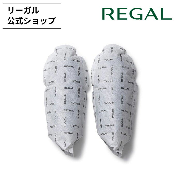 こちらの商品は返品をお受け出来ません。ご了承ください。■靴専用の乾燥剤。乾燥・抗菌・脱臭効果があります。脱いだ靴のつま先部分にスポンと入れるだけ。シリカゲルを、靴の中に入れやすい形状、サイズでパッケージした1足分2つ入り。本体にシリカゲルの吸湿の目安となる「再生シグナル」が付いています。再生シグナルがブルーからピンクに変わったら、直射日光をあてて干してください。シグナルがブルーになったら、再びご使用出来ます。今まで履くと湿った感じがしていた靴も、足を通した印象が変わります。プレゼントにもオススメです。ブランド　品番REGAL　TY32成分持続性乾燥剤シリカゲル、脱臭剤、抗菌剤内容量1足あたり約250g吸湿量1足あたり約195g（再生して繰り返し使えます）標準有効期間開封後約6ケ月（使用条件により異なります）リーガル1961年に日本に上陸して以来、私たちは人々の足元を支え、暮らしに寄り添ってきました。「Always feel good」という想いのもと、REGALは一人ひとりの理想に向き合い、製品やサービスを通して、日常に心地よくフィットする体験を、これからも届け続けます。■特徴・シーンシューケア 靴ケア お手入れ シュードライ 乾燥 抗菌 脱臭 乾燥剤 消臭 再利用 プレゼント ギフト