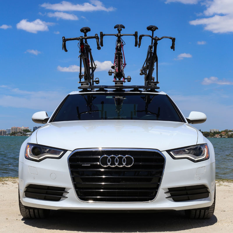 【正規販売店】SeaSucker ボンバー ラック 3 Bikes BB2008 複数 自転車3台用 吸盤 バイクラック サイクルラック ルーフラック バイクキャリア 真空マウント 固定 バイク アウトドア サイクリング 自転車 キャリア 車載 シーサッカー