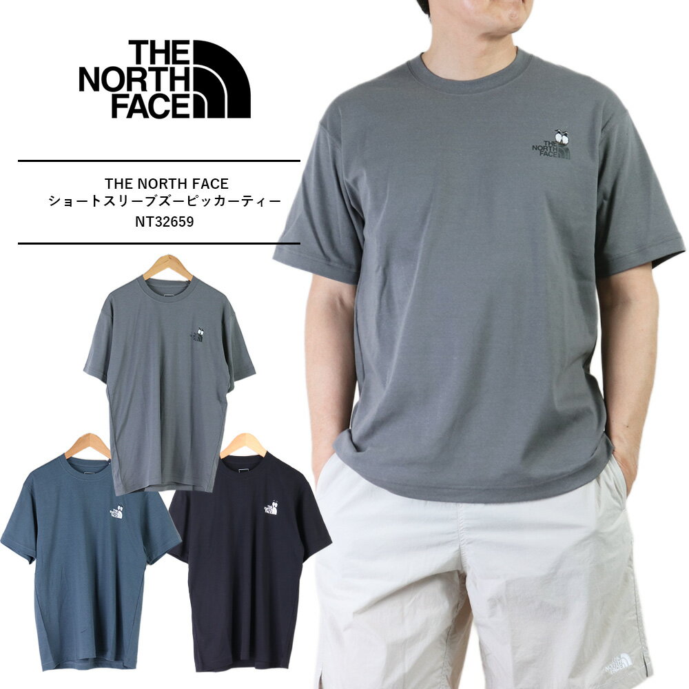 Rakuten - ザ・ノース・フェイス THE NORTH FACE Tシャツ 半袖シャツ メンズ ブランド 半袖 UVカット Tシャツショートスリーブズーピッカーティー ユニセックス ウミガラス ペンギン 動物 アニマル刺繍 NT32659