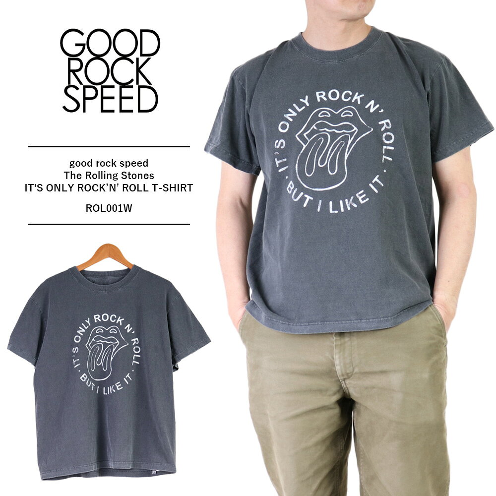 Rakuten - ザ・ローリング・ストーンズ Tシャツ The Rolling Stones t シャツ good rock speed グッド ロック スピード ヴィンテージロックT Tシャツ メンズ 半袖 綿 Tシャツ バンド Tシャツ バンドtシャツ ロックtシャツ メンズIT'S ONLY ROCK’N’ ROLL T-SHIRT ROL001W