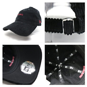 ≪SALE≫NEW ERA 9THIRTY CORDUROY CAP 12109051・12109052 / ニューエラ クロスストラップ コーデュロイ ベースボールキャップ ユニセックス