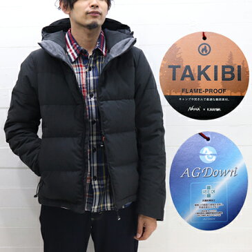 ≪SALE＆送料無料≫KRIFF MAYER × NANGA MENS TAKIBI DOWN JACKET 1929956 / クリフメイヤー×ナンガ メンズ コラボダウン ジャケット 1929956