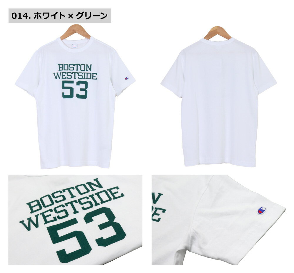 ≪ネコポスで送料300円≫Champion MENS COLEEGE LOGO PRINT SHORT SLEEVE T-SHIRT C3...
