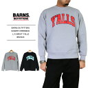 SALE セール バーンズ メンズ SUN DRY プリントクルーネック スウェットBARNS OUTFITTERS クルーネックスウェット トレーナー送料無料 SUNDRY CREWNECK L/S SWEAT Y 039 ALLS BR23103