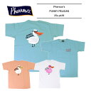フェローズ Pherrow's フェローズ Tシャツ フェローズ 半袖 Tシャツ アメカジ プリントTシャツ 綿100% ペリカン 半袖Tシャツ メンズ おしゃれ半袖 プリントTシャツ FUNKY PELICAN 25s-pt29(4)