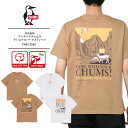 メンズ チャムス Tシャツ CHUMS チャムス Tシャツ 半袖 バックプリント ブービーバード 綿100 コットン100 CHUMS Tシャツ 夏 虫よけ加工 アウトドアCHUMS アンチバグチャムスナショナルパークスTシャツ CH01-2510