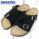 【クーポン配布中】BIRKENSTOCK (ビルケンシュトック)『ZURICH SFB』(Black)【正規取扱店】【smtb-KD】【sm15-17】【楽ギフ_包装】【チューリッヒ】【サンダル】【メンズ】