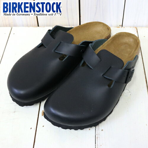 【クーポン配布中】BIRKENSTOCK (ビルケンシュトック)『BOSTON』(Black)【正規取扱店】【smtb-KD】【sm15-17】【楽ギフ_包装】【ボストン】【サンダル】【メンズ】