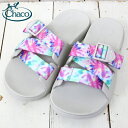 【SALE25%OFF】Chaco (チャコ)『W’s CHILLOS SLIDE』(LIGHT TIE DYE)【正規取扱店】【smtb-KD】【sm15-1...