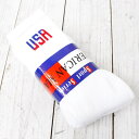 AWSwUSA CREW 3P SOCKSx(WHITE)ysmtb-KDzysm15-17zyyMt_zyCzy\bNXzyYz