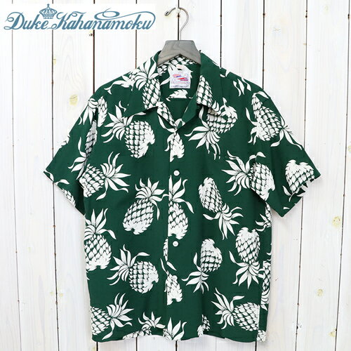 ڥݥDUKE KAHANAMOKU (ǥ塼ϥʥ⥯)S/S RAYON HAWAIIAN SHIRT -DUKES...