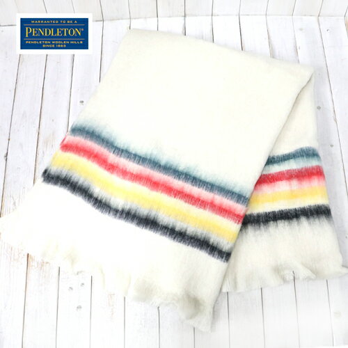 【SALE40%OFF】PENDLETON (ペンドルトン)『Brushed Throw Blanket』(Glacier)【正規取扱店】【smtb-KD】【sm15-17】【楽ギフ_包装】【ブランケット】