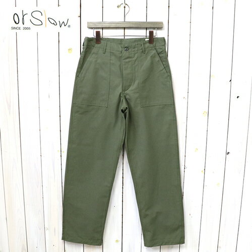 orSlow (オアスロウ)『US ARMY FATIGUE PANTS RIP STOP』(ARMY GREEN)