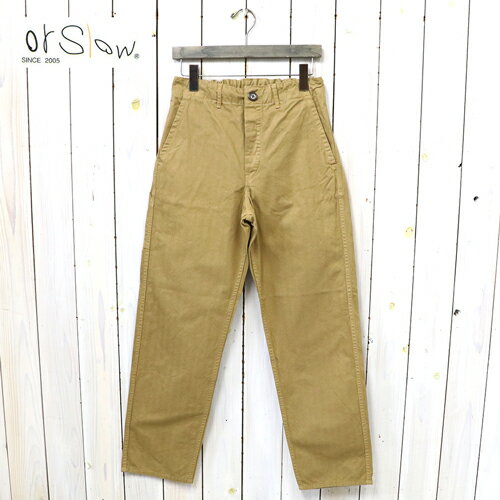 【クーポン配布中】orSlow (オアスロウ)『FRENCH WORK PANTS』(KHAKI)【正規取扱店】【smtb-KD】【sm15-17】【楽ギフ_包装】【or Slow】【ワークパンツ】【メンズ/レディース】 【クーポン配布中】orSlow (オアスロウ)『FRENCH WORK PANTS』(KHAKI)【正規取扱店】【smtb-KD】【sm15-17】【楽ギフ_包装】【or Slow】【ワークパンツ】【メンズ/レディース】