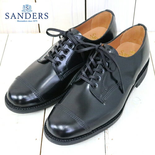 【クーポン配布中】SANDERS (サンダース)『Military Derby Shoe』(Black)【正規取扱店】【smtb-KD】【sm15-17】【楽ギフ_包装】【プキャップトゥダービーシューズ】【ミリタリーコレクション】【レディース】