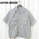 yN[|zzzKaptain Sunshine (LveTVC)wShort Sleeve Open Collar Shirtx(Hickory Stripe)yK戵Xzysmtb-KDzysm15-17zyyMt_zyXgCvzyI[vJ[VczybNXtBbgzyMade in Japanz