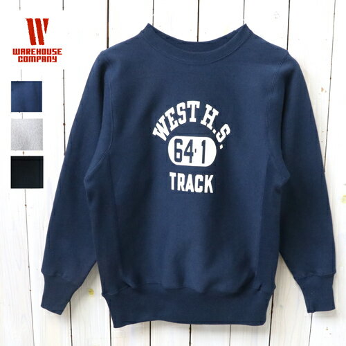 WAREHOUSE (ウエアハウス) : Lot 483 WEST H.S.【正規取扱店】【smtb-KD】【sm15-17】【楽ギフ_包装】【クルースウェット】【リバーススタイル】【Made in Japan】