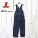 【クーポン配布中】WAREHOUSE (ウエアハウス)『Lot 1093 BIB OVERALL』(STRIPE)【正規取扱店】【smtb-KD】【sm15-17】【楽ギフ_包装】【DENIM】【ライトオンスデニム】【ストライプ】【オーバーオール】