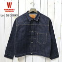 【クーポン配布中】WAREHOUSE (ウエアハウス)『Lot S2000XX DENIM JACKET』【正規取扱店】【smtb-KD】【sm15-17】【楽ギフ_包装】【DENIM】【デニムジャケット】【デットストックブルー】