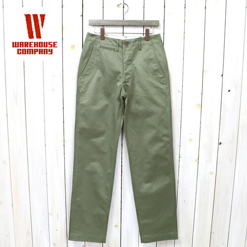 【クーポン配布中】WAREHOUSE (ウエアハウス)『Lot 1082 CHINOES』(GREEN)【正規取扱店】【smtb-KD】【sm15-17】【楽ギフ_包装】【チノパン】【パンツ】【シャトルウエストポイント】【ウエポンクロス】【メンズ】