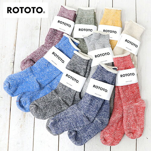 楽天Reggie Shop【10％OFFクーポン配布中】ROTOTO （ロトト）『DOUBLE FACE SOCKS』【正規取扱店】【楽ギフ_包装】【ソックス】【靴下】【メンズ】