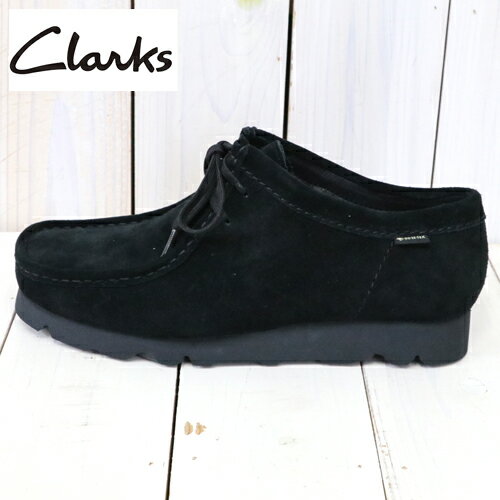 【クーポン配布中】Clarks (クラークス)『Wallabee GTX』(Black Suede)【正規取扱店】【smtb-KD】【sm15-17】【楽ギフ_包装】【ワラビー】【スエードレザー】【ゴアテックス】