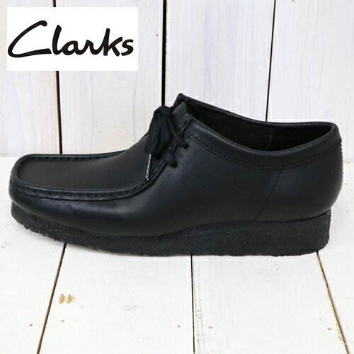 【10%OFFクーポン配布中】Clarks (クラークス)『Wallabee』(Black Leather)【正規取扱店】【smtb-KD】【sm15-17】【楽ギフ_包装】【ワラビー】【レザー】