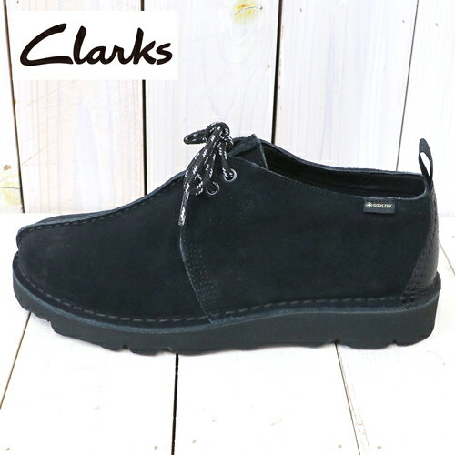 【10%OFFクーポン配布中】Clarks (クラークス)『Desert Trek GTX』(Black Suede)【正規取扱店】【smtb-KD】【sm15-17】【楽ギフ_包装】【GORE-TEX】【ゴアテックス】【デザートトレック】【レースアップシューズ】【スエード】