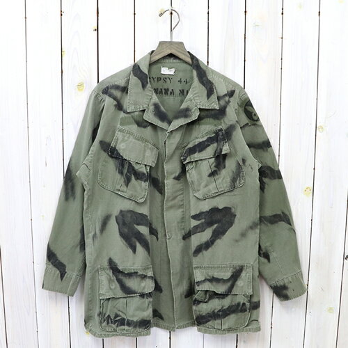 【10%OFFクーポン配布中】SHANANA MIL (シャナナミル)『GYPSY TIGER JAIL STAMP JANGLE FATIGUE JACKET』(M-Regular/C)【正規取扱店】【smtb-KD】【sm15-17】【楽ギフ_包装】【ジャングルファティーグ】【ハンドペイント】【ミリタリー】【ジプシー】【USA】