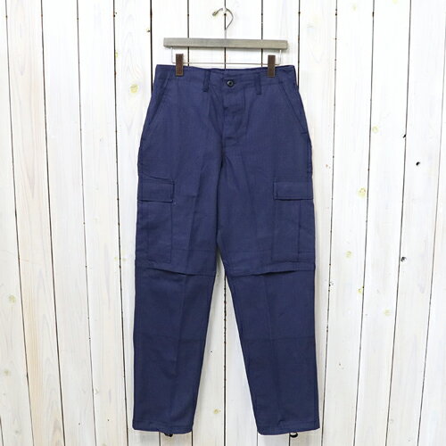DEAD STOCK (デッドストック)『BDU TROUSERS』(NAVY)【smtb-KD】【sm15-17】【楽ギフ_包装】【アメリカ軍】【84年製】【リップストップ】【BDUトラウザー】【テーパード】