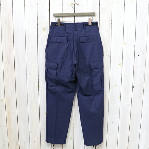 DEAD STOCK (デッドストック)『BDU TROUSERS』(NAVY)【smtb-KD】【sm15-17】【楽ギフ_包装】【アメリカ軍】【84年製】【リップストップ】【BDUトラウザー】【テーパード】