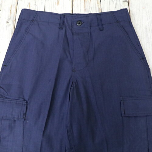 DEAD STOCK (デッドストック)『BDU TROUSERS』(NAVY)【smtb-KD】【sm15-17】【楽ギフ_包装】【アメリカ軍】【84年製】【リップストップ】【BDUトラウザー】【テーパード】
