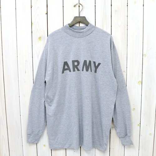 【10%OFFクーポン配布中】DEAD STOCK (デッドストック)『U.S.ARMY IPFU MOCKNECK LONG SLEEVE』【smtb-KD】【sm15-17】【楽ギフ_包装】【米陸軍】【トレーニング用】【ロングスリーブTEE】【Tシャツ】【モックネック】