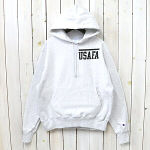 【クーポン配布中】Champion (チャンピオン)『USAFA Bar Letter CHAMPION REVERSE WEAVE HOODIE』(ASH GREY)【smtb-KD】【sm15-17】【楽ギフ_包装】【USAFA】【アメリカ空軍士官学校】【リバースウェーブフーディー】