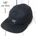 【クーポン配布中】ARC'TERYX (アークテリクス)『Aerios 5 Panel Cap』(Black/Arctic Silk)【正規取扱店】【smtb-...