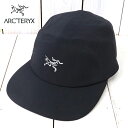 【クーポン配布中】ARC'TERYX (アークテリクス)『Gamma 5 Panel Cap』(Black/Arctic Silk)【正規取扱店】【smtb-KD】【sm15-17】【楽ギフ_包装】【帽子】【5パネルキャップ】【Gammaシリーズ】