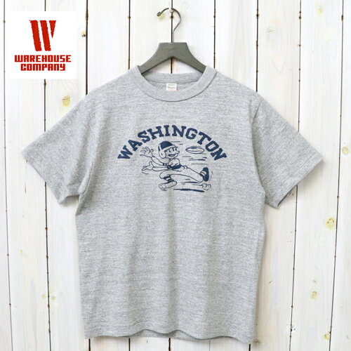 WAREHOUSE (ウエアハウス)『Lot 4601 WASHINGTON』(杢グレー)【正規取扱店】【smtb-KD】【sm15-17】【楽ギフ_包装】【Tシャツ】【TEE】【Made in Japan】