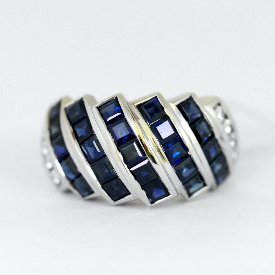 サファイア0.23ct PTリング reggina-10002604 REGGINA JEWELRY レッジーナ サンプル画像2