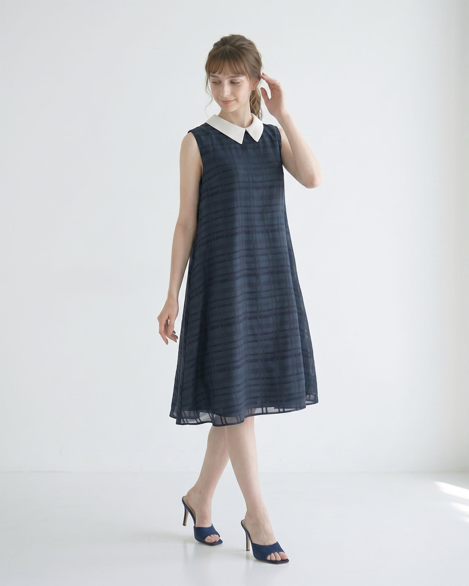 スペシャリテ【Aライン ワンピース ジーン】 春 夏 きれいめ キレイめ 上品 シンプ...